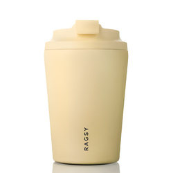 Kubek termiczny RAGS'y Simply Cup Ceramic Żółty 340 ml 1 szt.