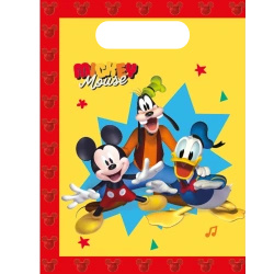Torebki papierowe "Mickey Mouse" 16 x 22 cm 4 szt.