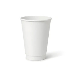 Kubek papierowy dwuściankowy biały, mat, dyspersja 350 ml, śr. 90 mm 25 szt.