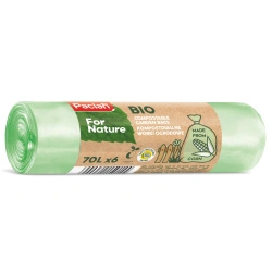 Worki For Nature BIO Paclan 80x70cm 70L 6 szt.