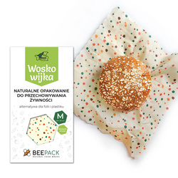 Woskowijka "Groszki" rozmiar "M" 25 x 25 cm 1 szt.