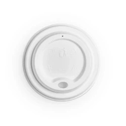 Pokrywka z trzciny cukrowej do kubka śr. 80 mm 50 szt.