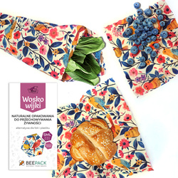 Woskowijki "Ptaszki" Pack 1 x "S", 1 x "M", 1 x "L" 3 szt.