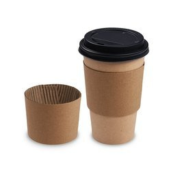 Owijka do kubka 250-300 ml, kraft, 100 szt.
