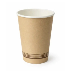 Kubek papierowy kraft dyspersja 450 ml, śr. 90 mm, 50 szt.