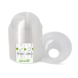 Wieczko PLA wypukłe z otworem śr. 95 mm 100 szt.