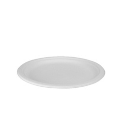 Talerz z trzciny cukrowej okrągły 17 cm 50 szt.