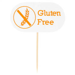 Patyczki do przekąsek "Gluten free" 8 cm 100 szt.