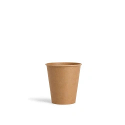 Kubek papierowy kraft 100 ml, śr. 62 mm, 100 szt.