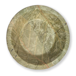 Miska z liści drzewa Sal, śr. 16,5 cm, wys. 3,5 cm, 400 ml, 20 szt.