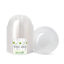 Wieczko PLA wypukłe bez otworu śr. 95 mm 100 szt.