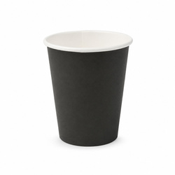 Kubek papierowy czarny dyspersja 250 ml, śr. 80 mm 50 szt.