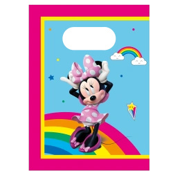 Torebki papierowe "Minnie Mouse" 16 x 22 cm 4 szt.