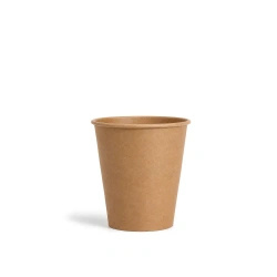 Kubek papierowy kraft vendingowy 180 ml, śr. 70 mm, 50 szt.