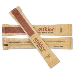 Cukier cynamonowy w paluszkach 4g 500 szt.