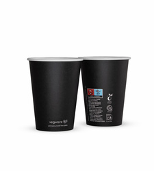 Kubek papierowy Black Series Vegware 350 ml śr. 90 mm 50 szt.
