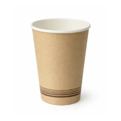 Kubek papierowy kraft dyspersja 350 ml, śr. 90 mm, 50 szt.