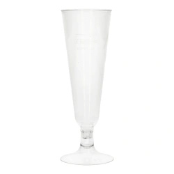 Kieliszki PLA do szampana 100 ml 5,5 x 16 cm 24 szt.