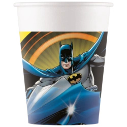 Kubek papierowy "Batman" 200 ml 8szt.